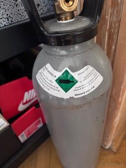 Tlaková láhev 8L – ocelová, stlačený plyn, technická bomba