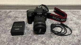 Canon EOS 70D + objektiv 18–135mm