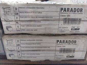 Podlaha laminátová - Parador - Ořech