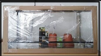 LTerárium terárium je nové 80x40x40cm  , 2x světla , žárovky