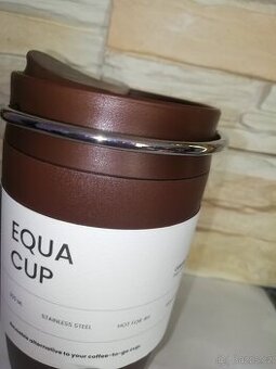 Prodám nový termohrnek EQUA Pure Cup Brown 300 ml