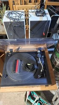 Gramofon Sencor+spousta LP a SP gramofonových desek