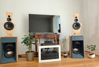 aktivni repro LINKWITZ LX521, MiniDSP 4x10, NUPRIME MCX-4