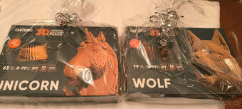 3D kartonové puzzle