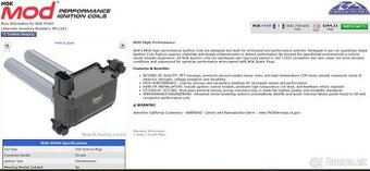 Zapalovací svíčky (32x=2x16ks) a cívky NGK 5.7 HEMI V8 (8x)