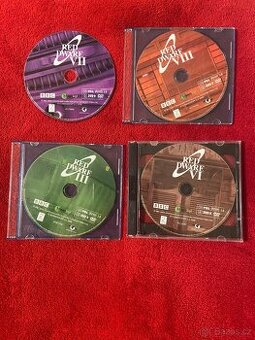 4x DVD Červený trpaslík č.III, VI, VII, VIII