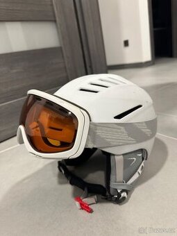 Lyžařská helma + brýle S-M CRIVIT
