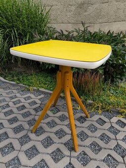 Retro stolek s umakartovou deskou - Brusel Expo 58