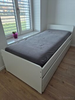 Postel Ikea Släkt s vysouvacím lůžkem