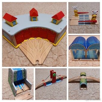 Dřevěná vláčkodráha