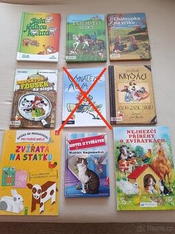 Dětské knížky a omalovánky