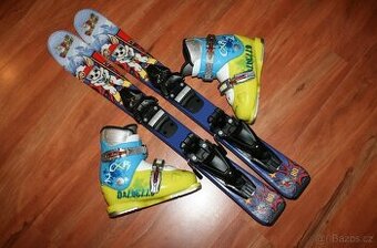lyže zajkova patrola 80 cm , lyžaky