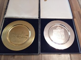 Italské pamětní reprezentační talíře