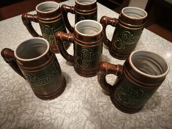 Prodám keramické korbely Pilsner Urquel