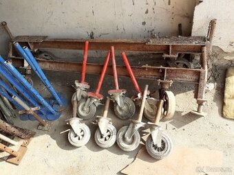 Prodám pojízdná kolečka pod Lešení