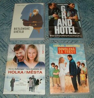 DVD - 4x - Mix žánrů