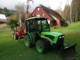 Malotraktor Vega excelent 47hp, včetně vyvážecky