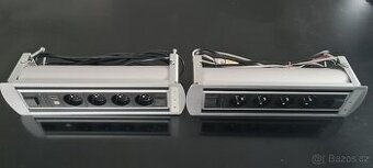 626 - 2x Elektricky otočné zásuvkové panely - SLEVA 65%