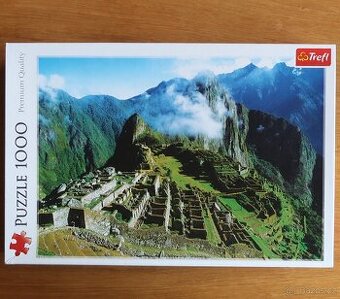 Prodám puzzle Machu Picchu, 1000 dílků