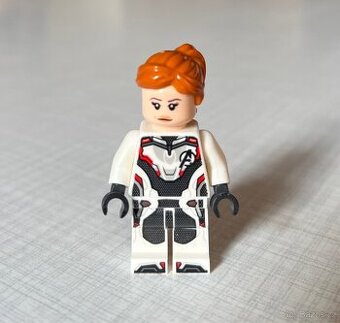 Lego sh0571 Black Widow - White Jumpsuit