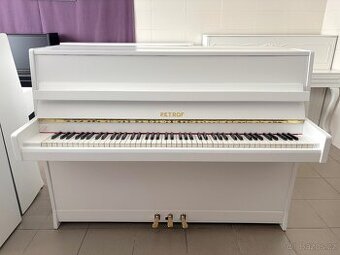 Klavír - české bílé piano Petrof 002PB