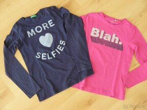 Tričko dívčí vel. 134 / 140 / 146 ....rozklikněte