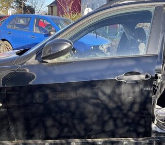 BMW E91 Levé přední řidičovy dveře, Black Sapphire Metallic