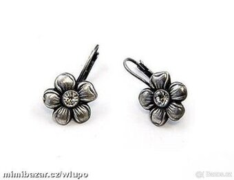 Gallic - naušnice s crystalem Swarovski