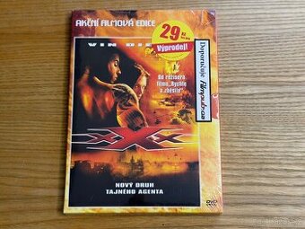 NOVÉ DVD xXx (Vin Diesel, 2002), dabing + titulky