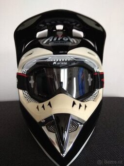 Airoh enduro helma, vel. L (59 -60) + brýle Ariete
