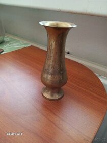 Mosazná váza z Indie - 1
