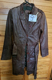 Kožený kabátek vel: S až M. - 1