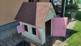 Dřevěný domeček pro děti - 1