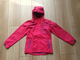 Růžová dívčí bunda Lewro, velikost 128/134 - 1