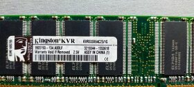RAM paměť Kingston KVR333X64C25/1G