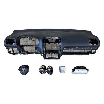 Palubní deska černá airbagy pásy ŘJ VW Golf 6 r.v. 2012