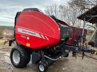 Lis na kulaté balíky Massey Ferguson 520V