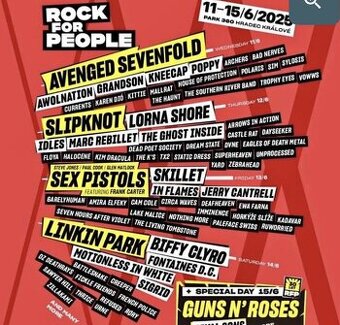 Rock for people na 5 dni