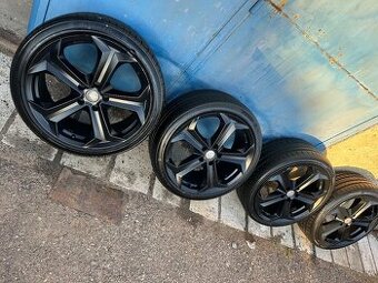 AUTEC XENOS 20" BLACK MATT 5 x 120 | PNEU 245/40/20
