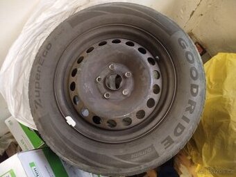 195/65r15 letní pneu, kola 5x112 6jx15 et47