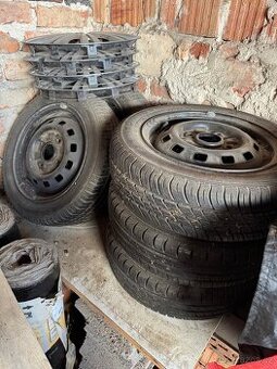 Letní pneu + ráfky Daewoo Matiz 155/65 R13