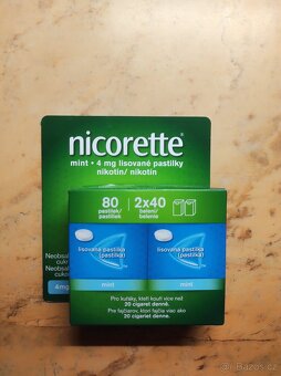 Pastilky nicorette odvykání kouření