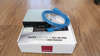 AXAGON CRI-S3, USB 3.0 interní 3.5" čtečka