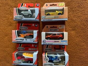 Matchbox 6 kusů - nové v krabičce.