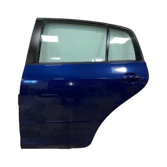 Levé zadní dveře modrá LD5Q VW Golf 6 Plus r.v. 2009