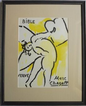 Marc Chagall / Angel Bible Certifikát prof. B. Kvasnicu - 1
