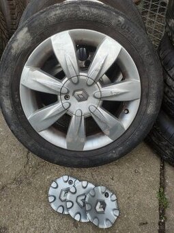 Disky na Renault Megane s letní pneu 205/55 R16