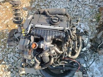 VW Passat 3C B6 r. 2008 - motor, turbo ...