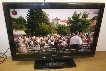 LCD televize SHARP, 32 palců (80cm), nemá DVBT2