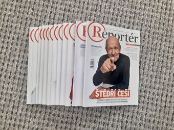 Časopis Reportér komplet ročníky 2023 + 2024